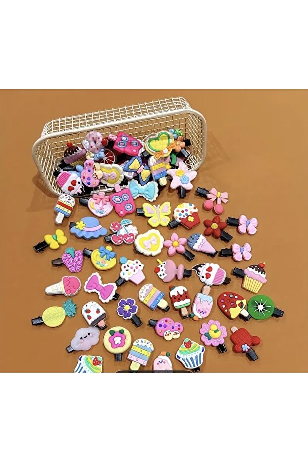 10 Pieces Cute Model Girl Hair Clips (Mixed Models)