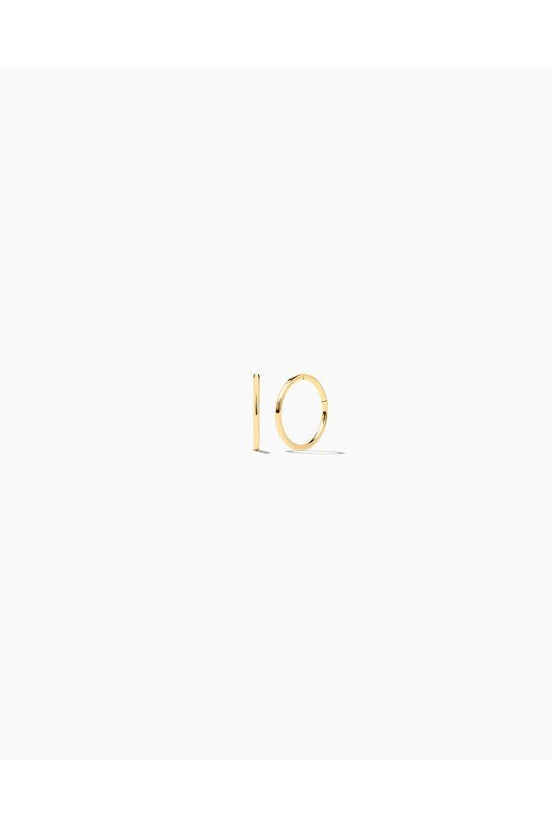 أقراط دائرية مقاس 10 ملم - فردية