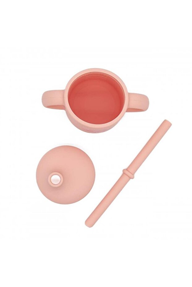 زجاجة مياه من السيليكون مع شفاطة - أخطبوط عملي - 4