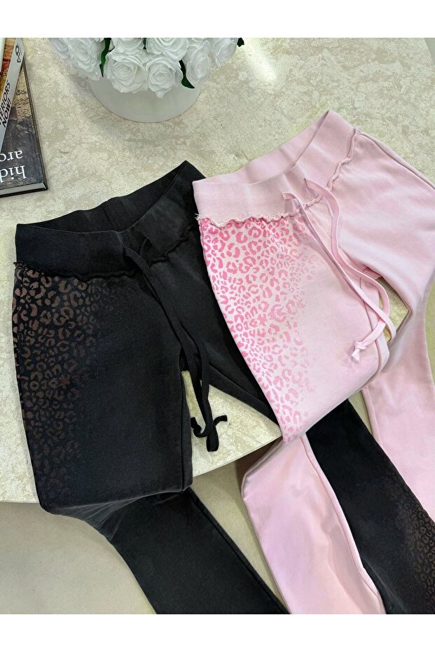 Leopard Flared Leggings