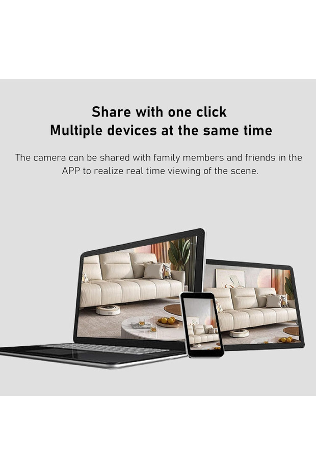 1080P WiFi Robot Camera, Motion Detection, Two Way Talk, Night, Rotatable Angle, 24 Hour Security - 8