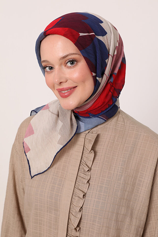 وشاح صيفي بنمط الباتيك - 7