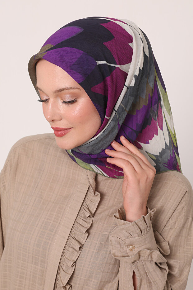 Batik Pattern Summer Scarf - 3