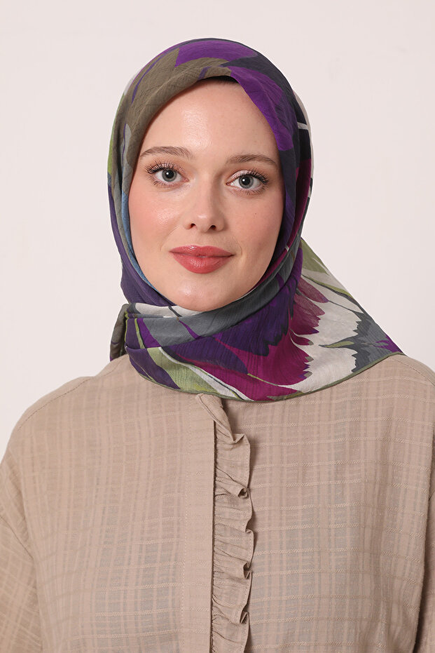 Batik Pattern Summer Scarf - 1