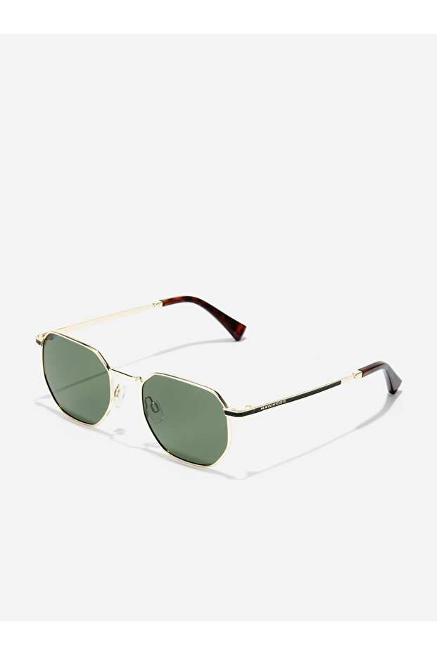 Sixgon - Polarized Gold Aligator Sunglasses