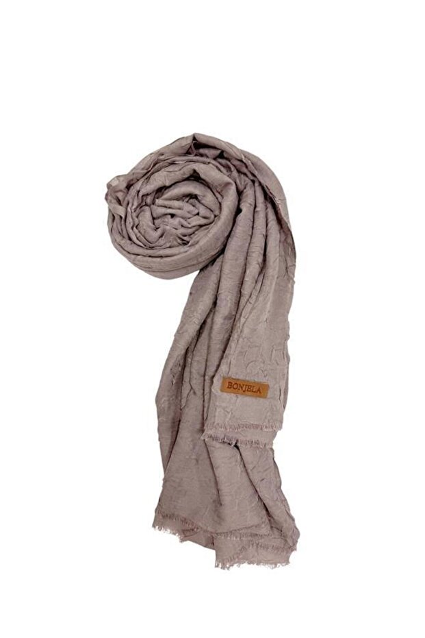 Bambu Şal - Soft Taş - 1