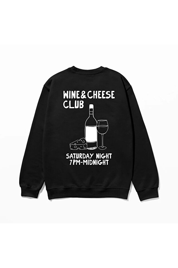 Wine Cheese Club - Sweatshirt