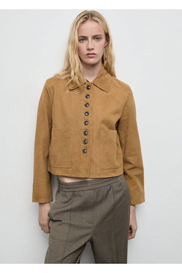 Elastik belli wideleg pantolon - 7