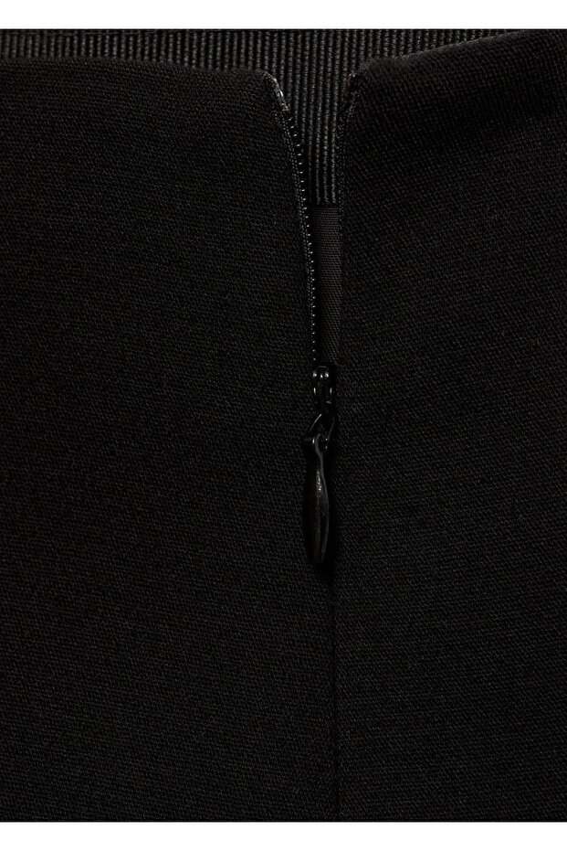 Düğmeli wideleg pantolon - 7