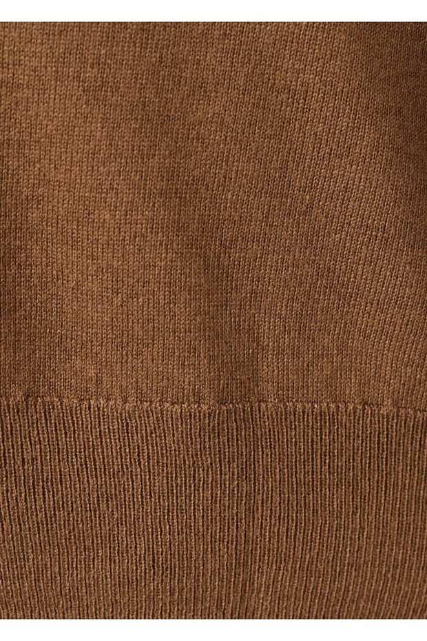 V yaka triko hırka - 8