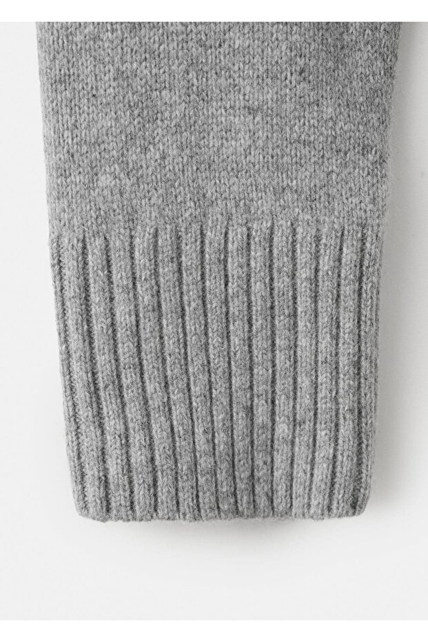 Yünlü örgü kazak - 6