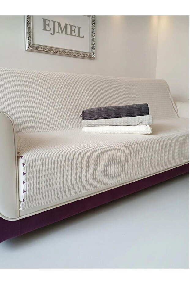 Sofa Cover 175X215 Cm-Sofa Bed Cover, Non-Slip, Washable, Luxury Fabric Plush Cover