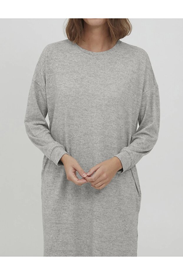 Rochie scurta, Gri - 2