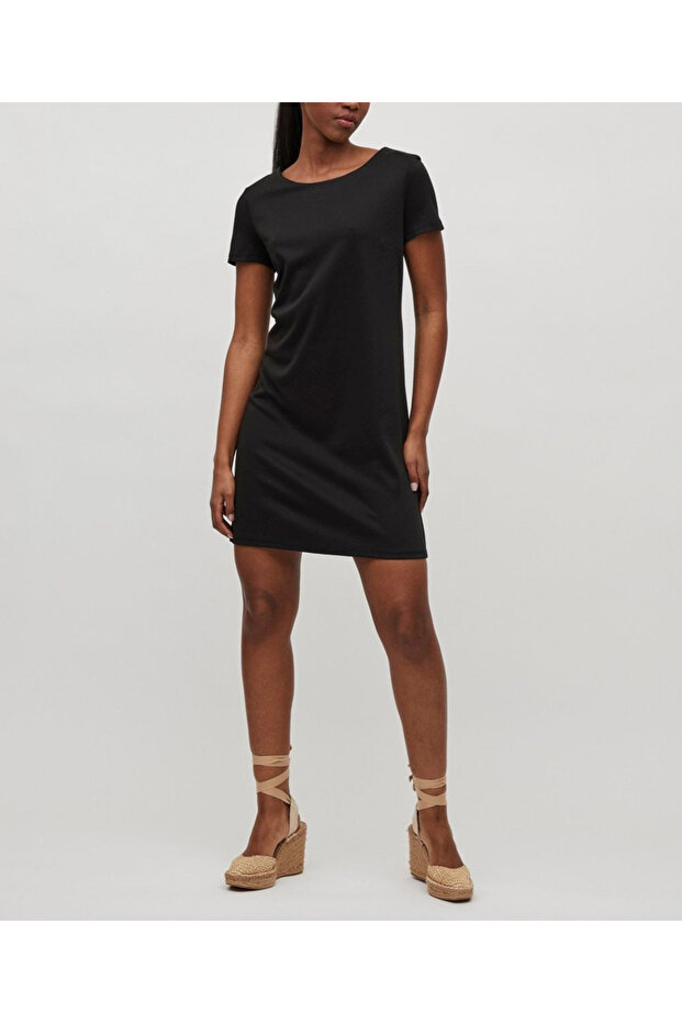 Rochie Scurta, Negru - 1
