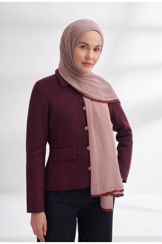 MUSLİN BİYELİ ŞAL - 2