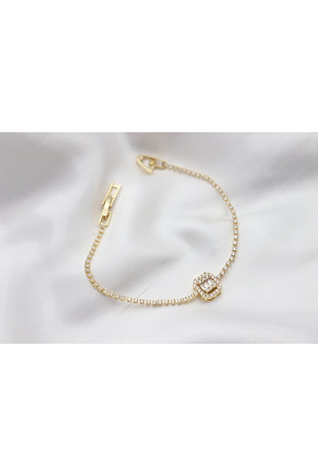 Taşlı baget bileklik - 1