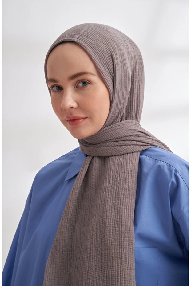 MUSLİN BİYELİ ŞAL - 2