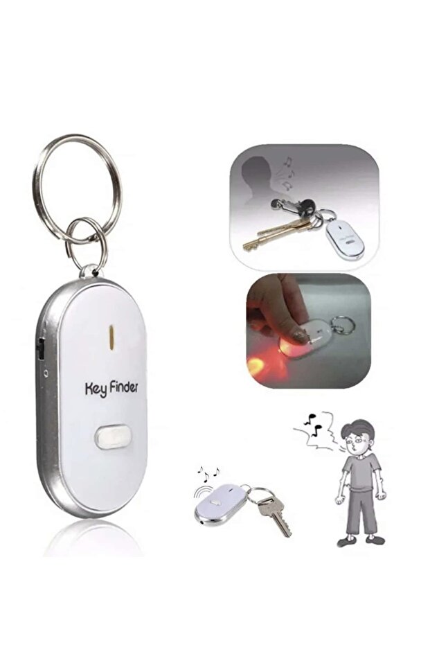 Smart keychain with sound sensor and LED light – practical and ideal for everyday use - 2