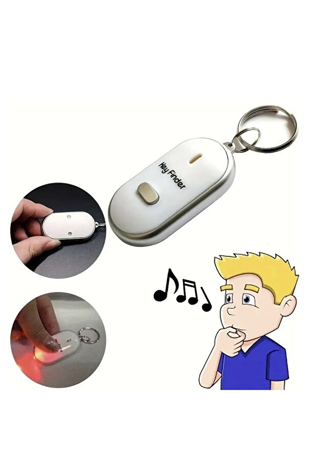 Smart keychain with sound sensor and LED light – practical and ideal for everyday use - 5