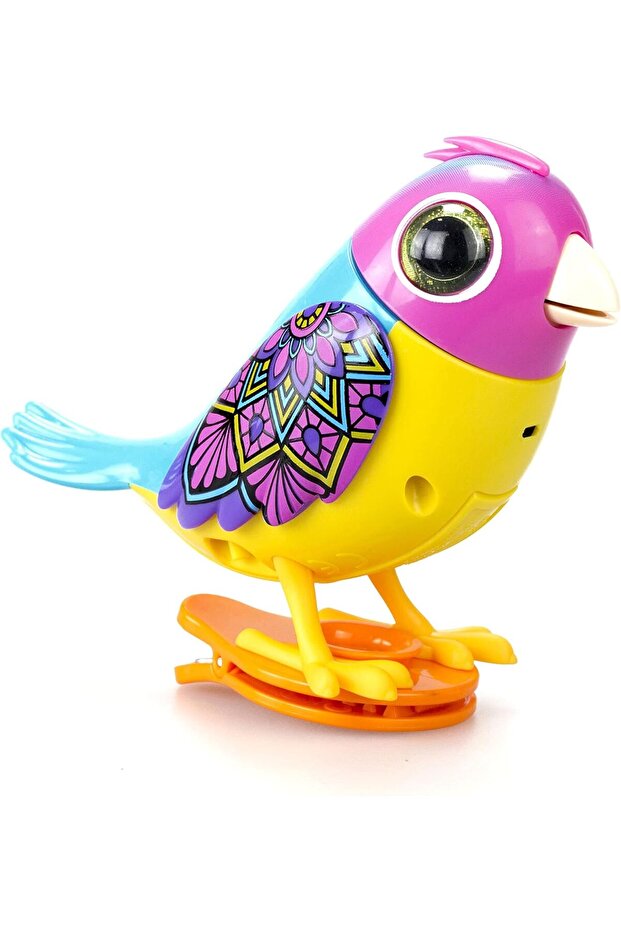 Digibirds Single Assorted Styles - Interactive Animated Electronic Bird, Record & Playback - 6