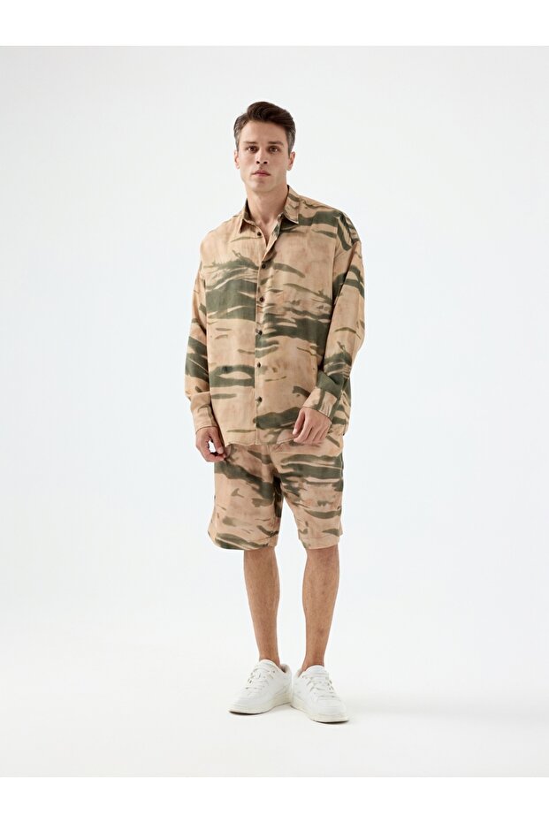 Relax Fit Erkek Şort - 1