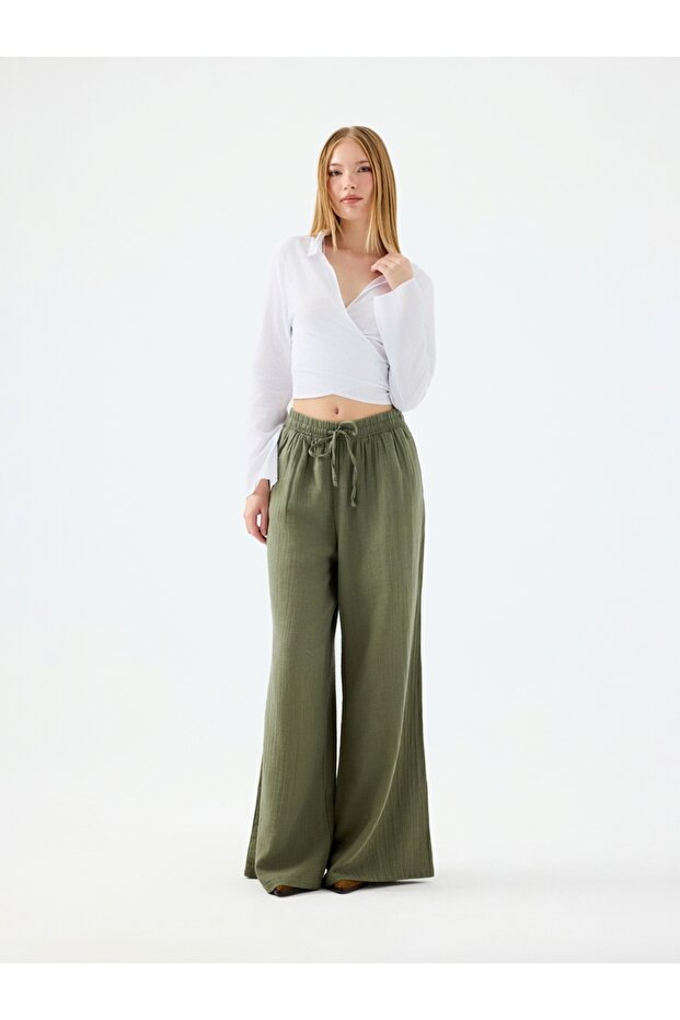 Crop Kadın Gömlek U.kol - 2