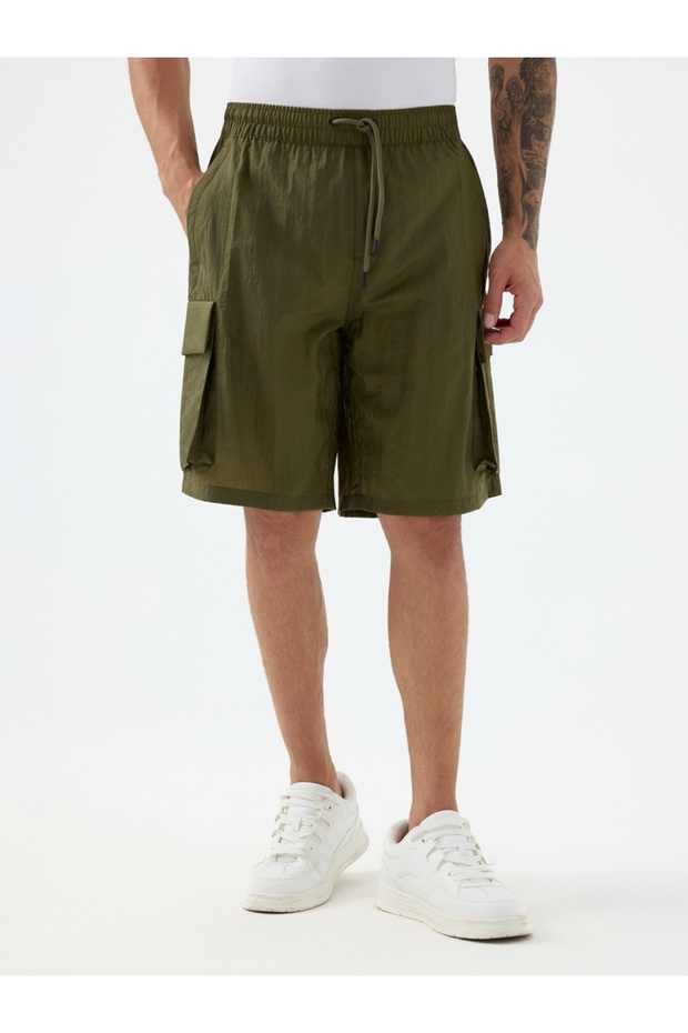 Regular Fit Erkek Deniz Şortu - 2