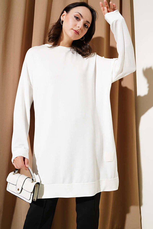 Kadın Armalı Basic Tunik - 2