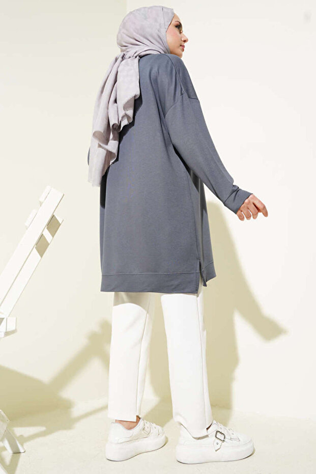 Kadın Armalı Basic Tunik - 4