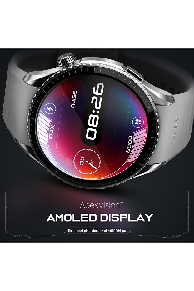 Origin Smart Watch (Jet Black) — 1.46" ApexVision AMOLED, EN 1 Processor, Nebula UI - 4