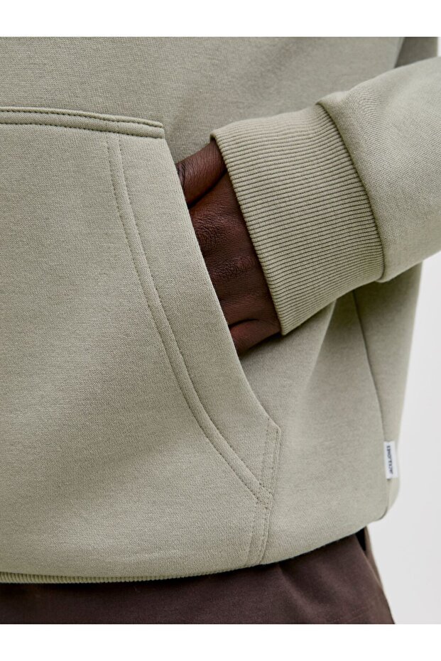 Kapuzenpullover Einfarbig Kapuzenpullover - 6