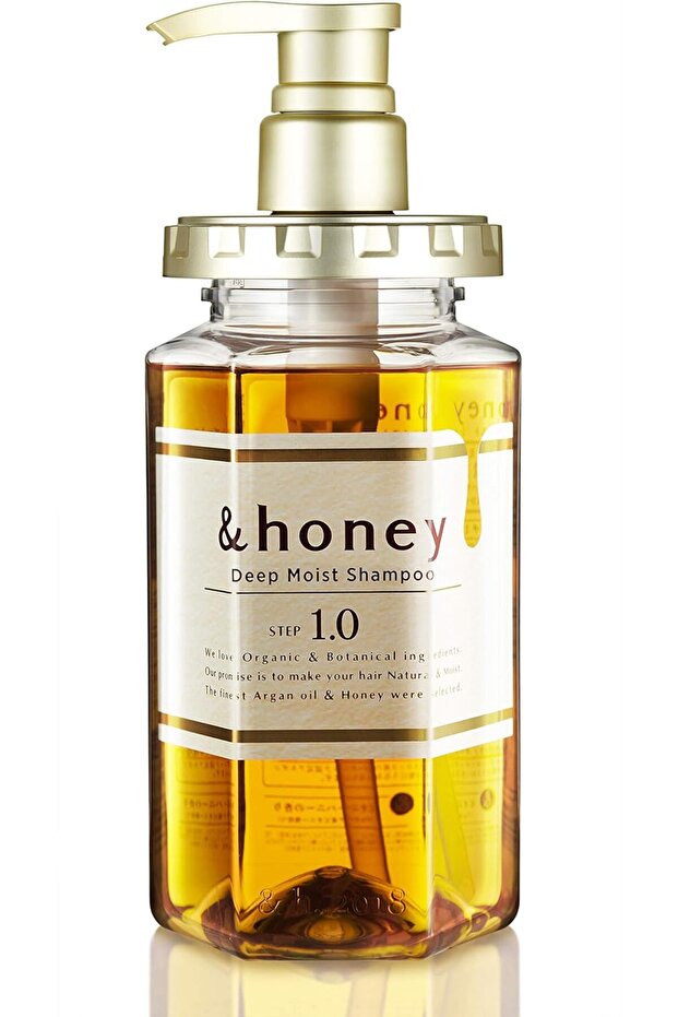 &honey Shampoo Deep Moist 1.0 - Organic Hair & Scalp Hydrating Shampoo