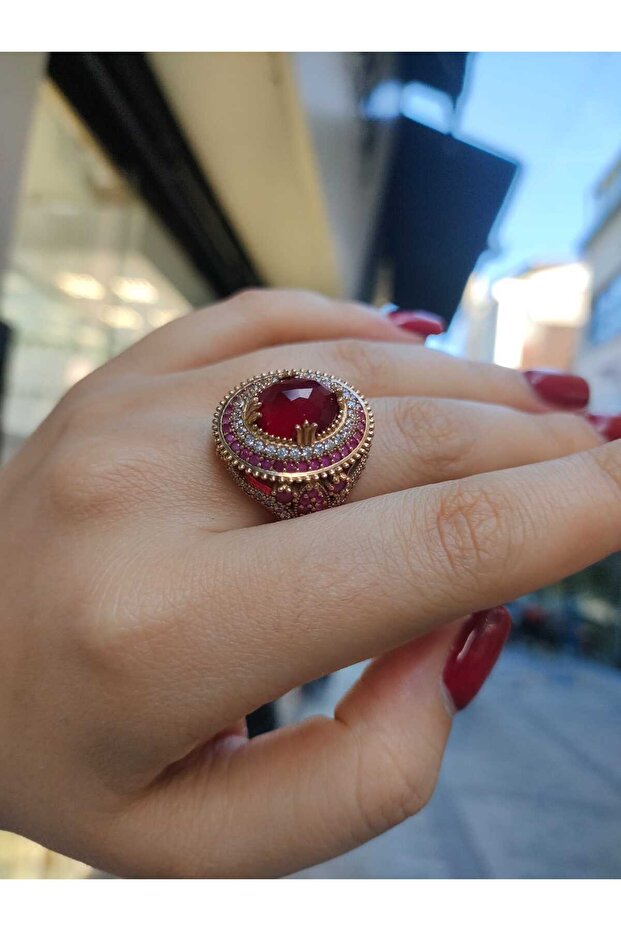 925 Ayar Gümüş Bronz Hürrem Model - 3