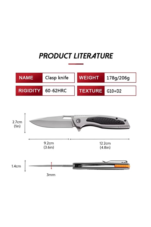 Chongming Çelik Çakı - 3