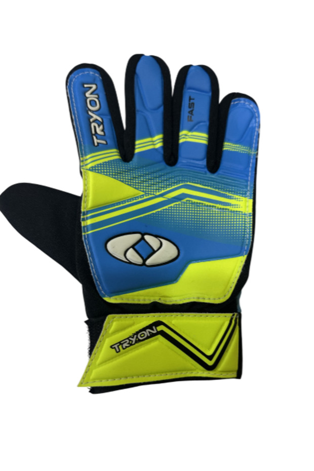 Fast Mavi Çocuk Kaleci Eldiveni - 5