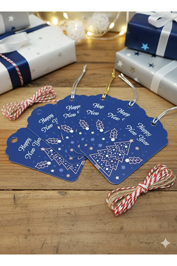 Christmas Card New Year's Card 5 Pieces