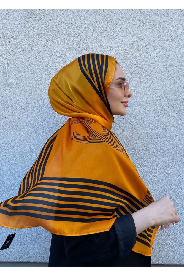 Vual lüks ipek şal - 2