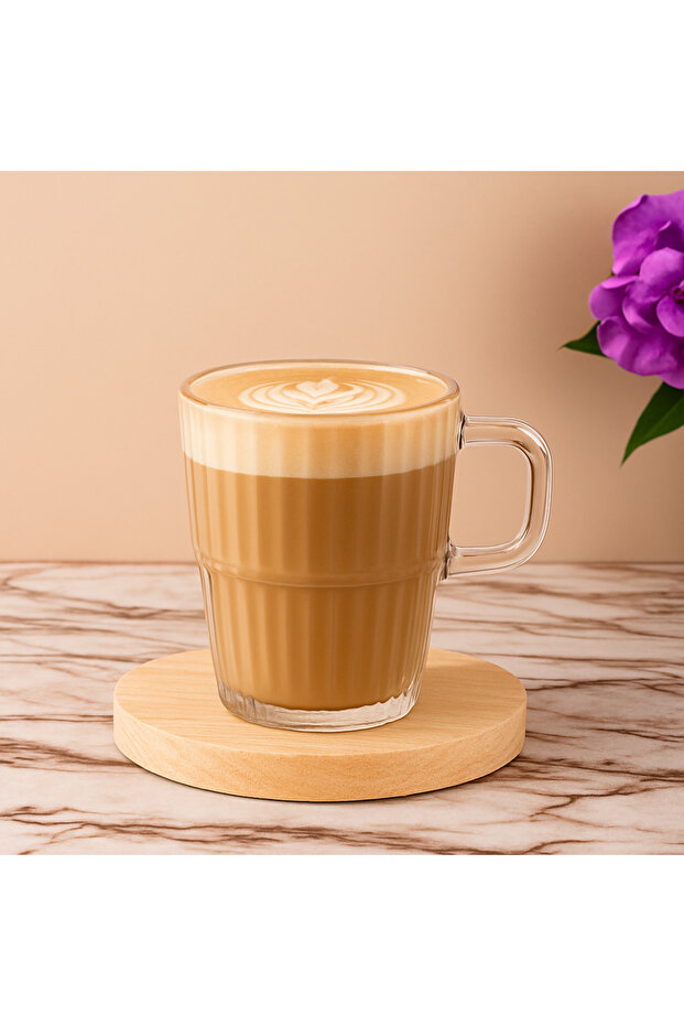 cappuccino&latte 4'lü Bardak - 2