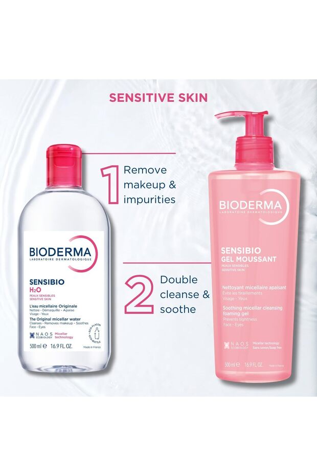 Sensibio H2O Make-Up Removing Micellar Water - Sensitive Skin, 500ml - 5