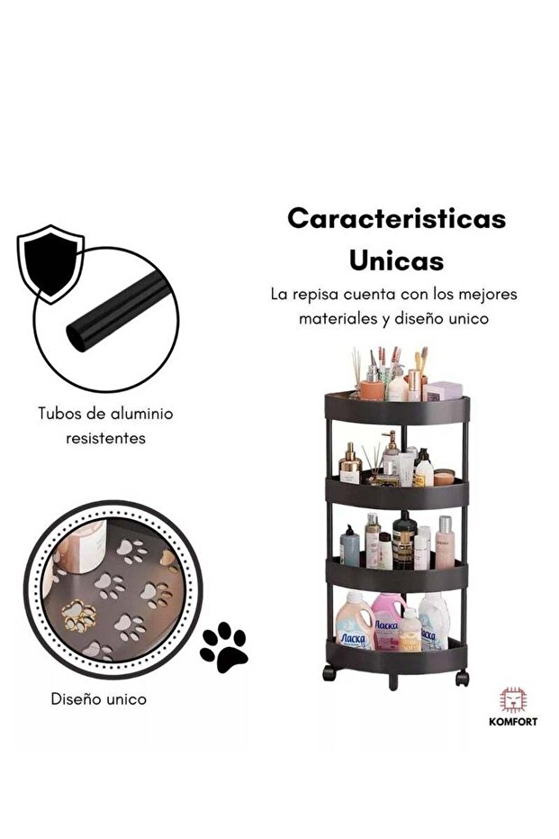 رف زاوية بثلاث طبقات، تركيب بسيط، موفر للمساحة، لون أسود - 3