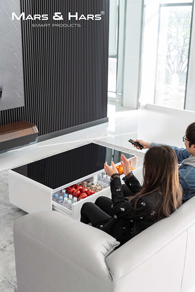 Akıllı Sehpa & Buzdolabı | Smart Coffee Table - 4