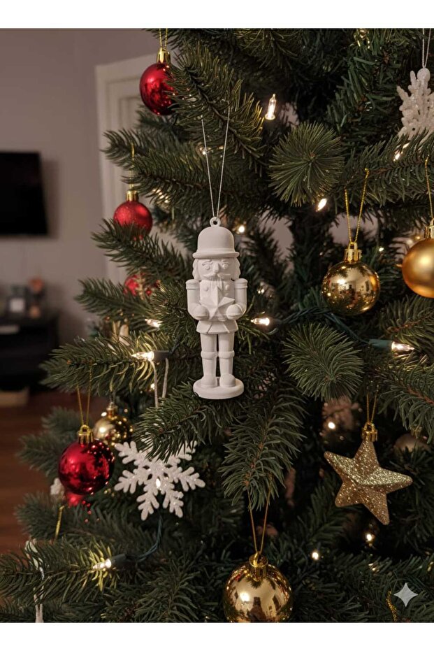 Pine Tree Ornament Nutcracker - 1
