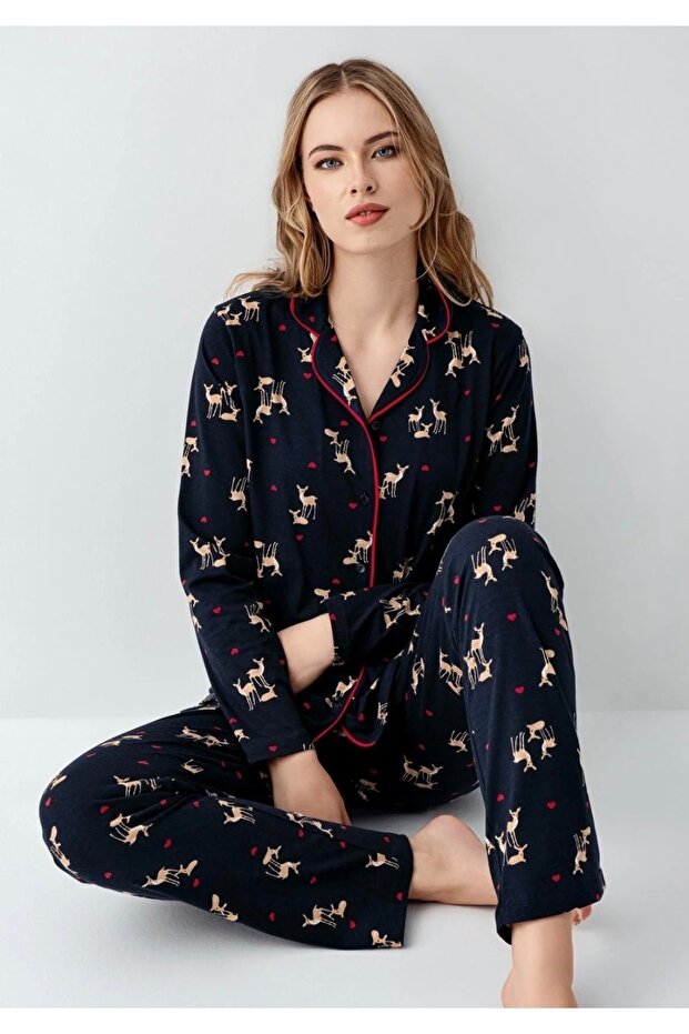 طقم بيجامة من القطن من أرنيت
