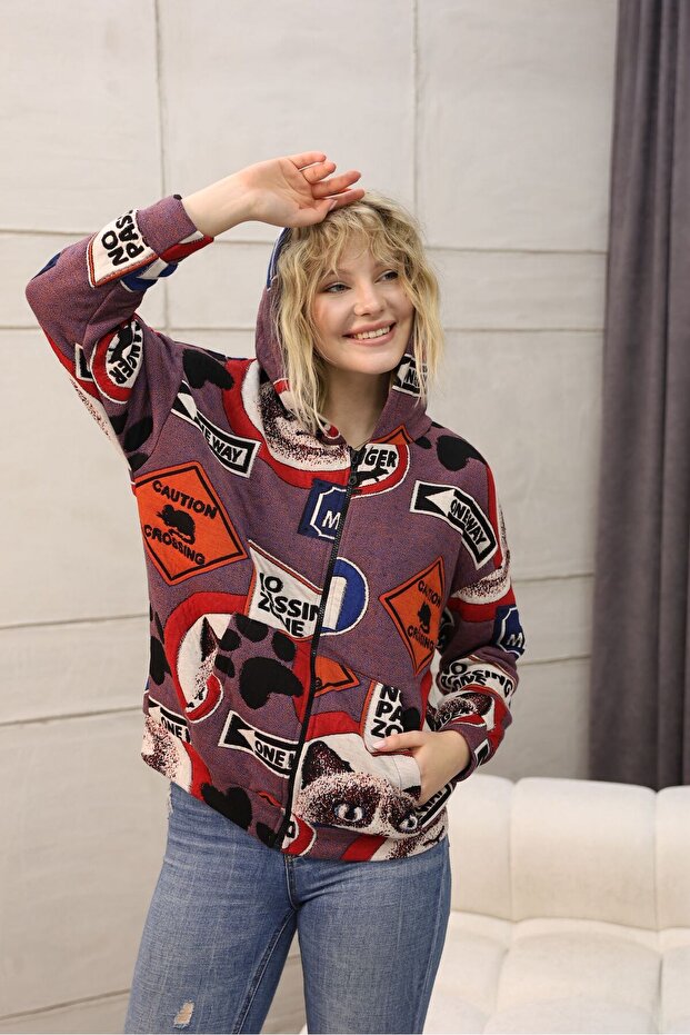 Kapşonlu hırka - 4