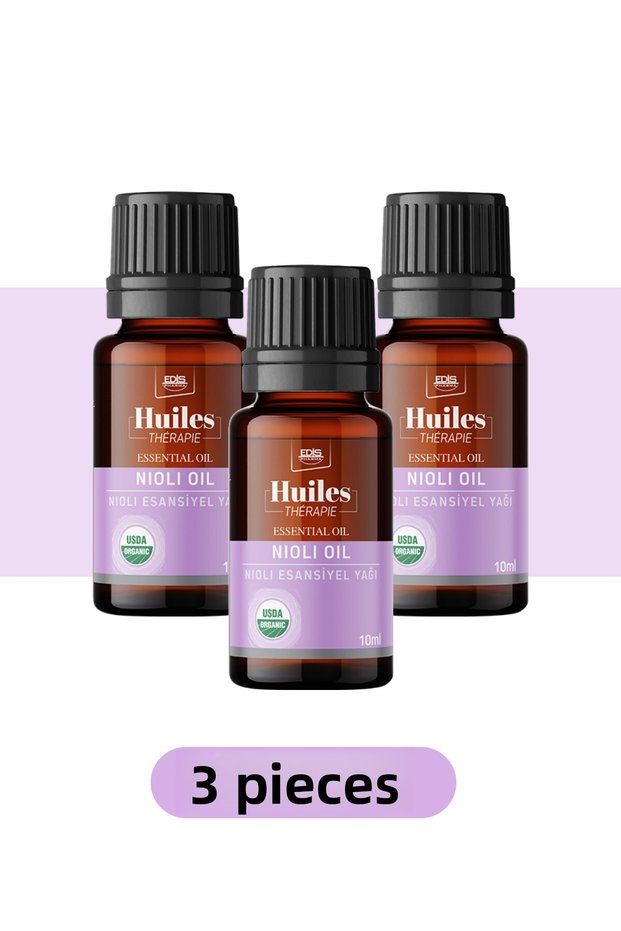 Nioli Essential Oil 10 ml 100% Pure and Natural (Niaouli Essential Oil) 3 Pcs
