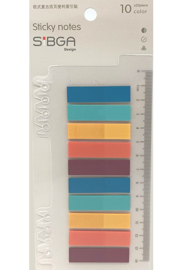 Transparent Colored Postit Post-it Post It.Bookmark Bookmark Postit Sticker Note Paper 200 Sheets