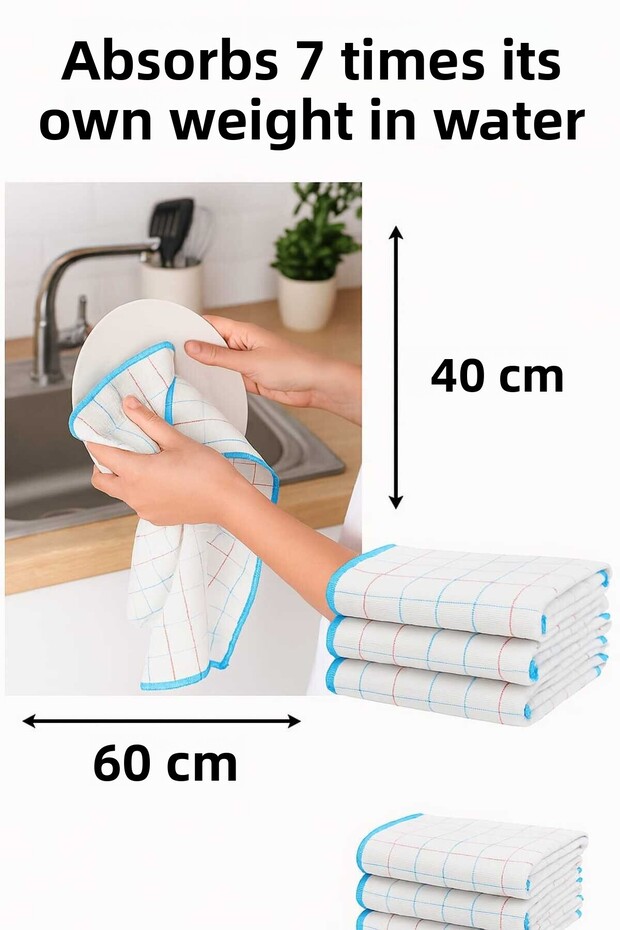 Ultra Absorbent 40X60 cm Drying Cloth – 1 Piece