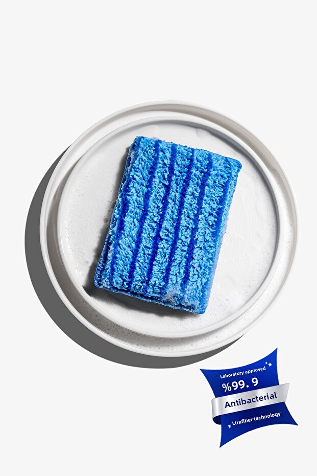 Ultrafiber Dish Sponge | Two-Way Texture That Shines Without Drawing Lines - 1