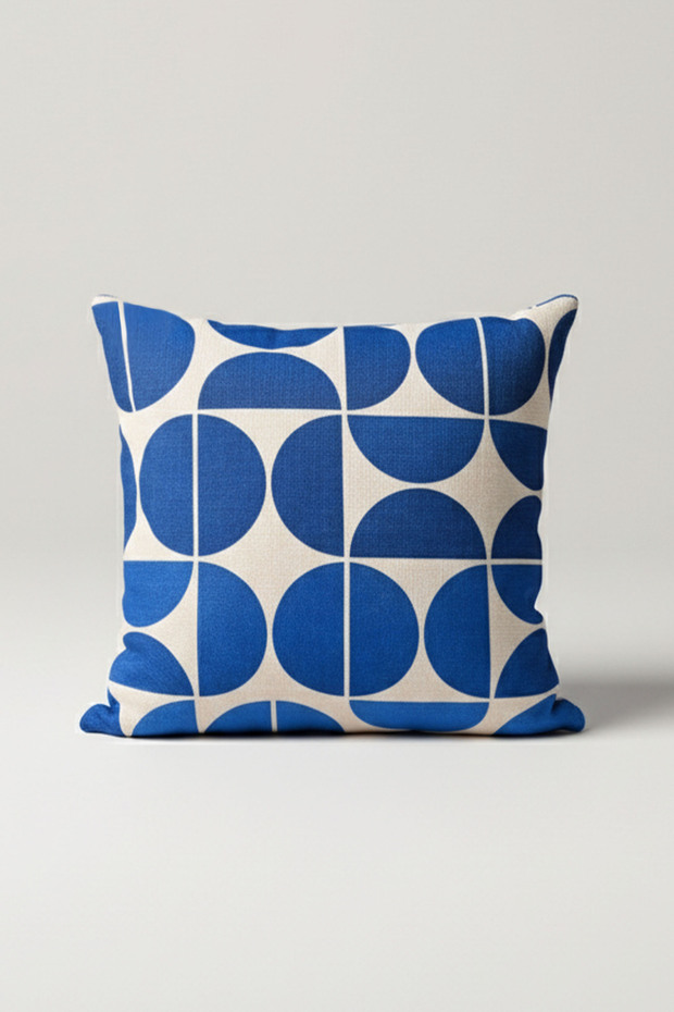 Bauhaus Geometric Throw Pillow Cover 45X45 cm