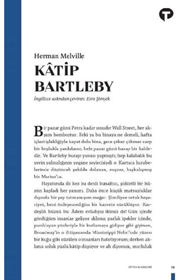 Katip Bartleby - 1